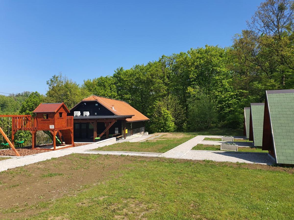 Hotel Kamp Restavracija Gladiator Zetale Exterior foto